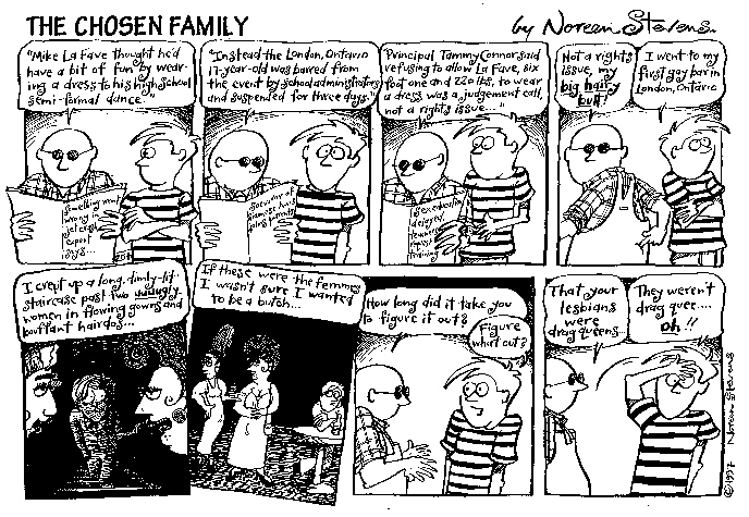 Chosen Family Cartoon