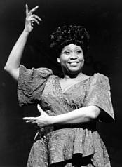 B.J. Crosby, aka Lady B.J. joins the cast of Smokey Joe's Cafe, now at the Saenger Theatre
